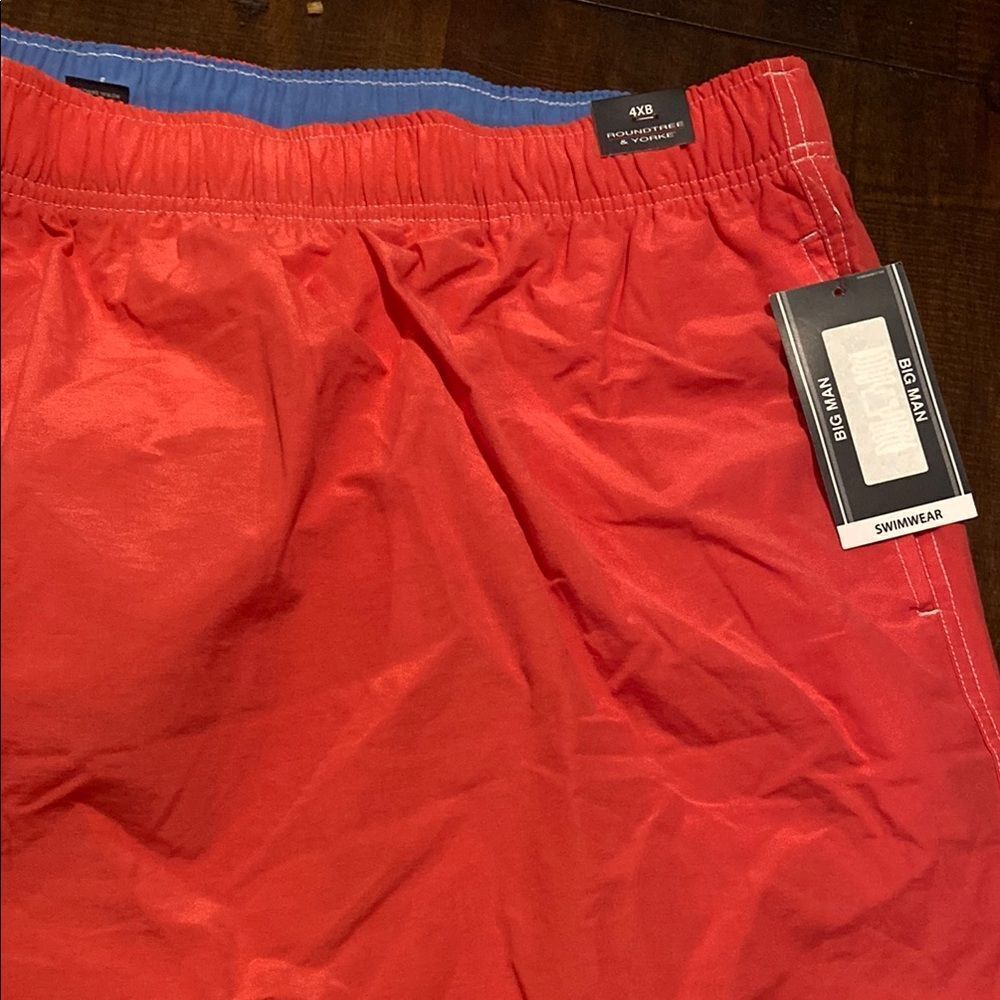 Roundtree & Yorke coral Swim Shorts men’s 4XB